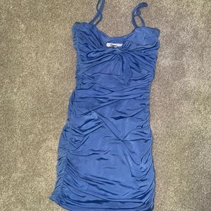 Tiger mist blue mini dress
